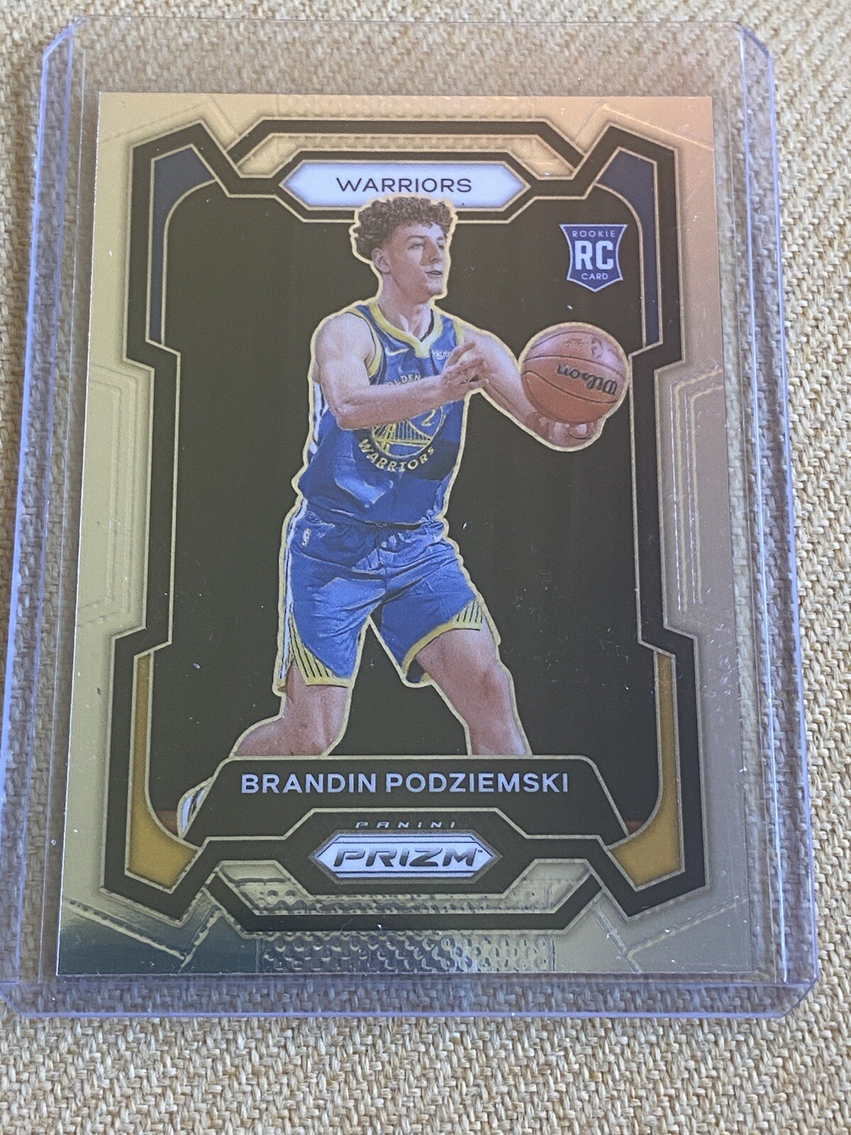 BRANDIN PODZIEMSKI 2023-24 Prizm ROOKIE #147 Panini Warriors Basketball Base RC