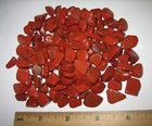 125 TUMBLED POLISHED SMALL NATURAL 0.2"- 0.5" RED JASPER STONES 148grams *5 (GG) — photo 3