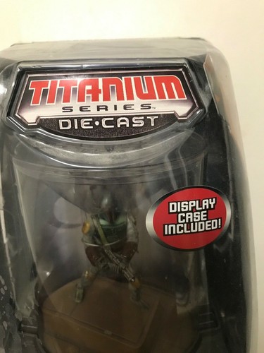RARE!!! Star Wars Boba Fett Titanium Series Die Cast - Picture 7 of 7