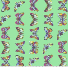 Free Spirit Tula Pink PWTP171 Daydreamer Butterfly Hugs Lagoon Fabric By Yard