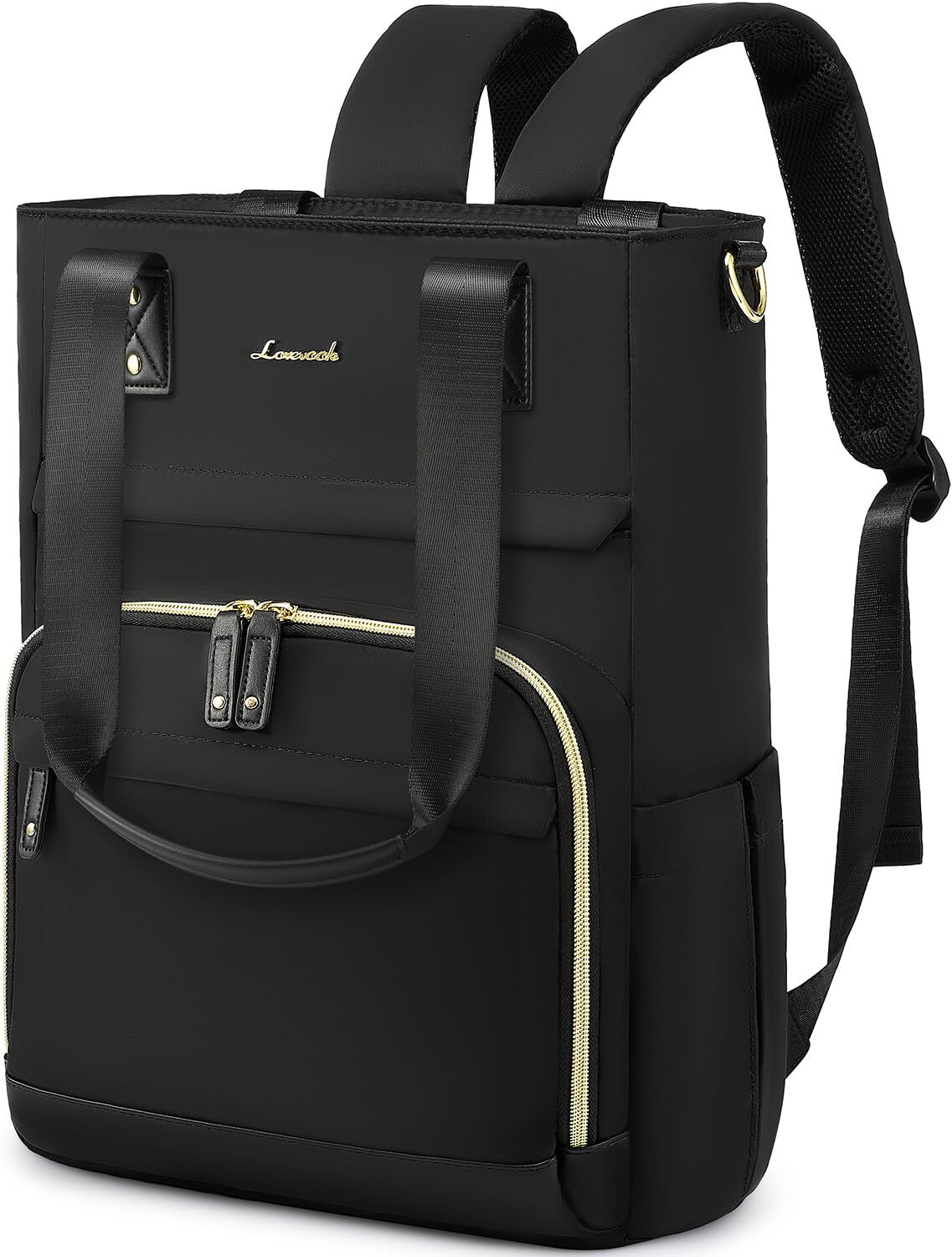 Stylish 15.6 Inch Laptop Backpack for Women with Padded Compartment & USB Charging Port-image