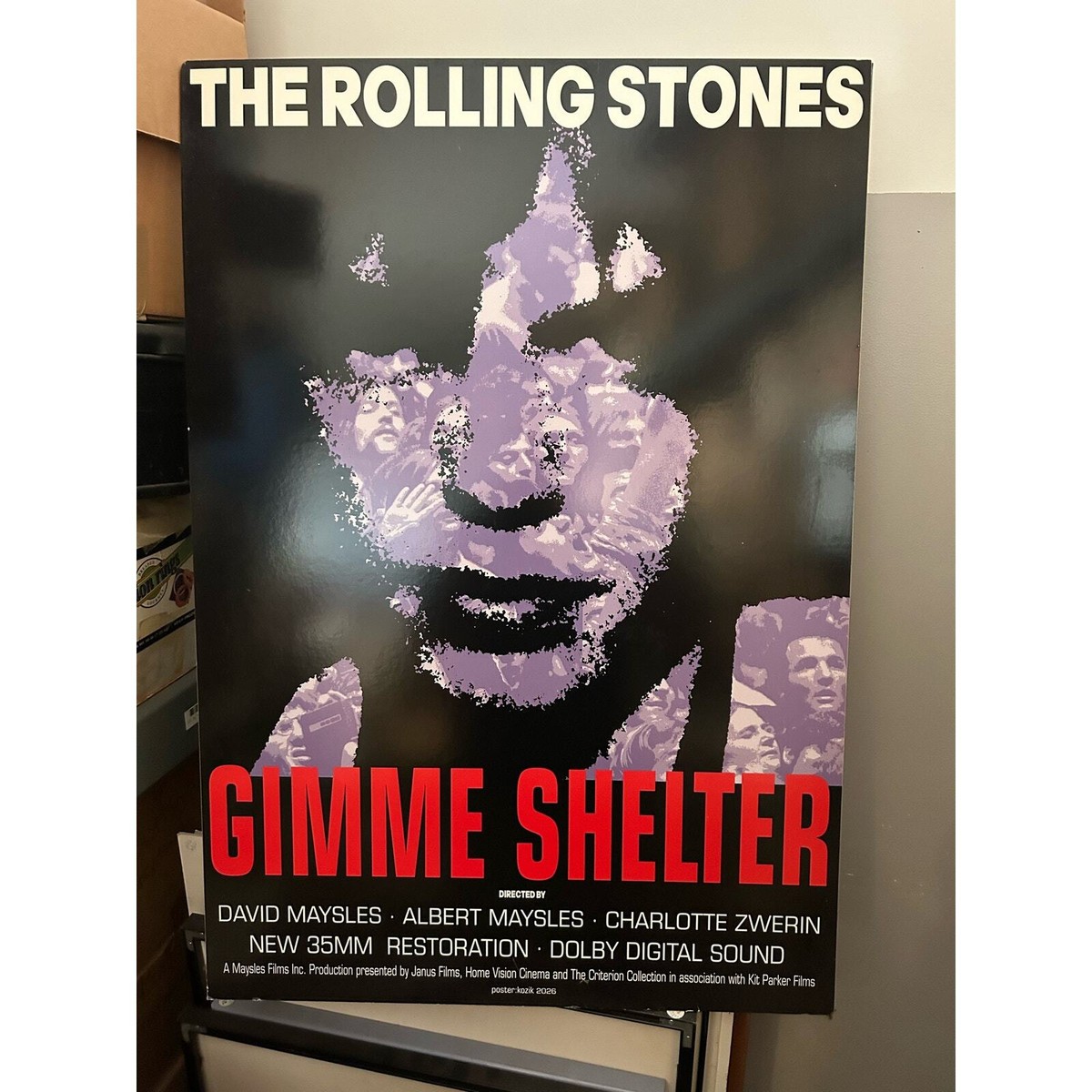 Frank Kozik 2000 “Gimme Shelter