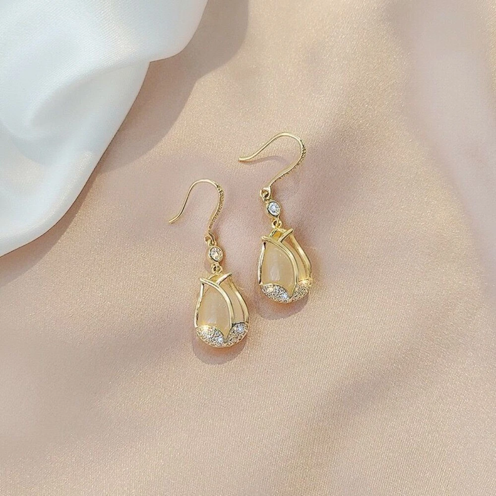 Semi precious 2024 stone earrings