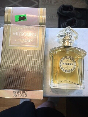 VINTAGE MITSOUKO by GUERLAIN PARIS 1.7 FL.OZ/50 ML Eau De Toilette Natural Spray