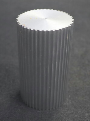 Aluminium Gear Shaft S5M-44 Profile: S5M 44 Tooth Total Length Serrated 120mm