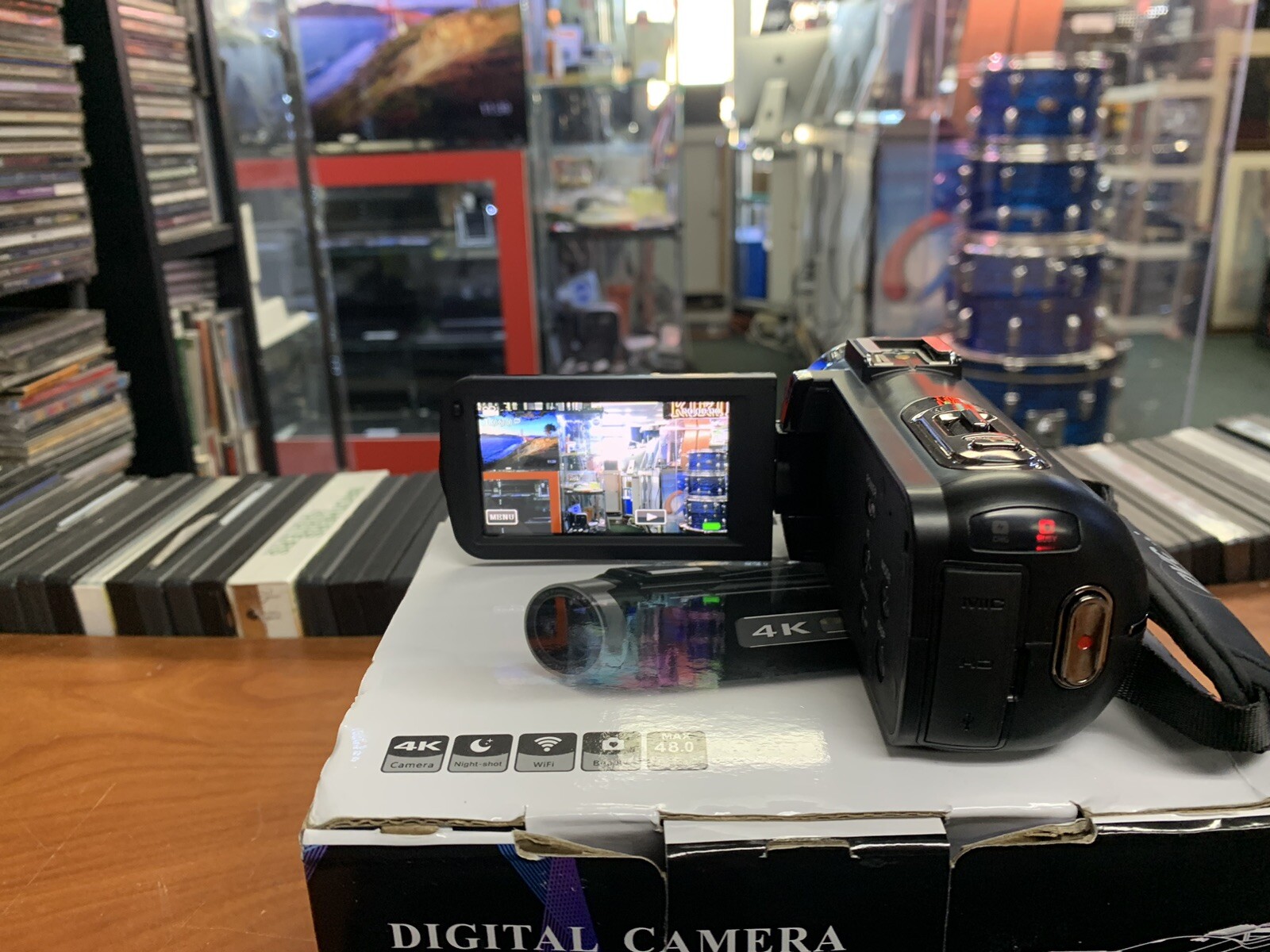 DVC Digital Camera W/XTRABATTERIES 4K Ultra HD, 56.0 Mega Pixels