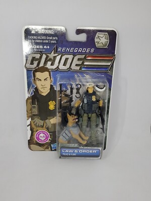 G.I.JOE PURSUIT of COBRA (POC, 30th): LAW & ORDER - POLICE K-9