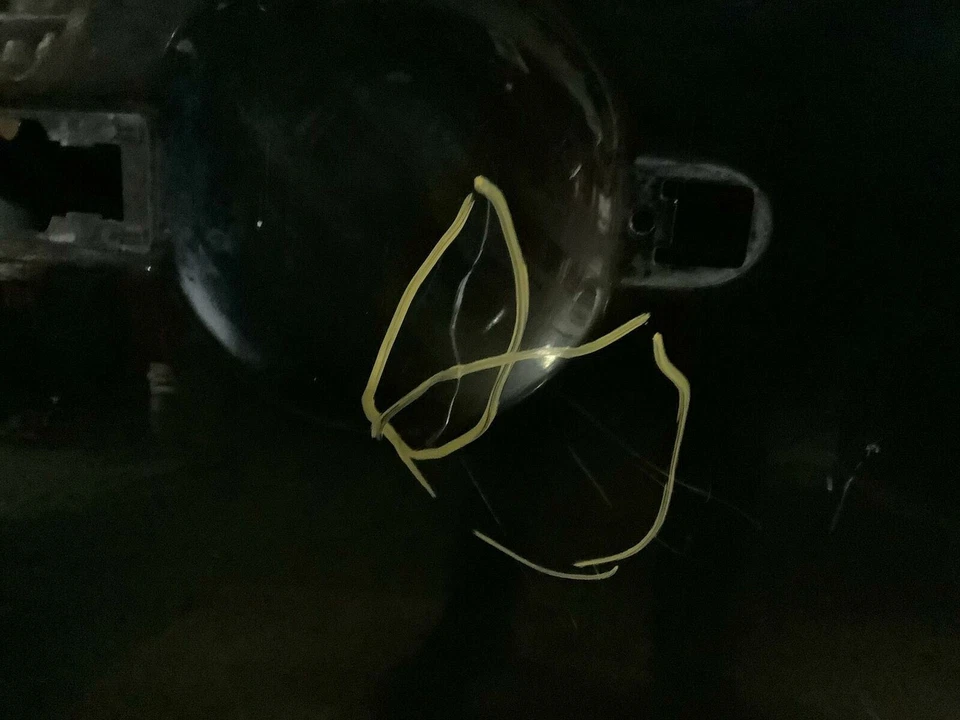 2003 VOLKSWAGEN BEETLE ПЕРЕДНЯЯ ПРАВАЯ ПАССАЖИРСКАЯ БОКОВАЯ ДВЕРЬ КОРПУС ПАНЕЛИ ЧЕРНЫЙ OEM + - Изображение 3 из 4