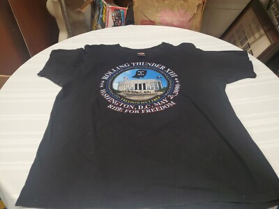Vintage 2000 Harley Davidson Shirt Rolling Thunder XIII Washington D.C. Size XL