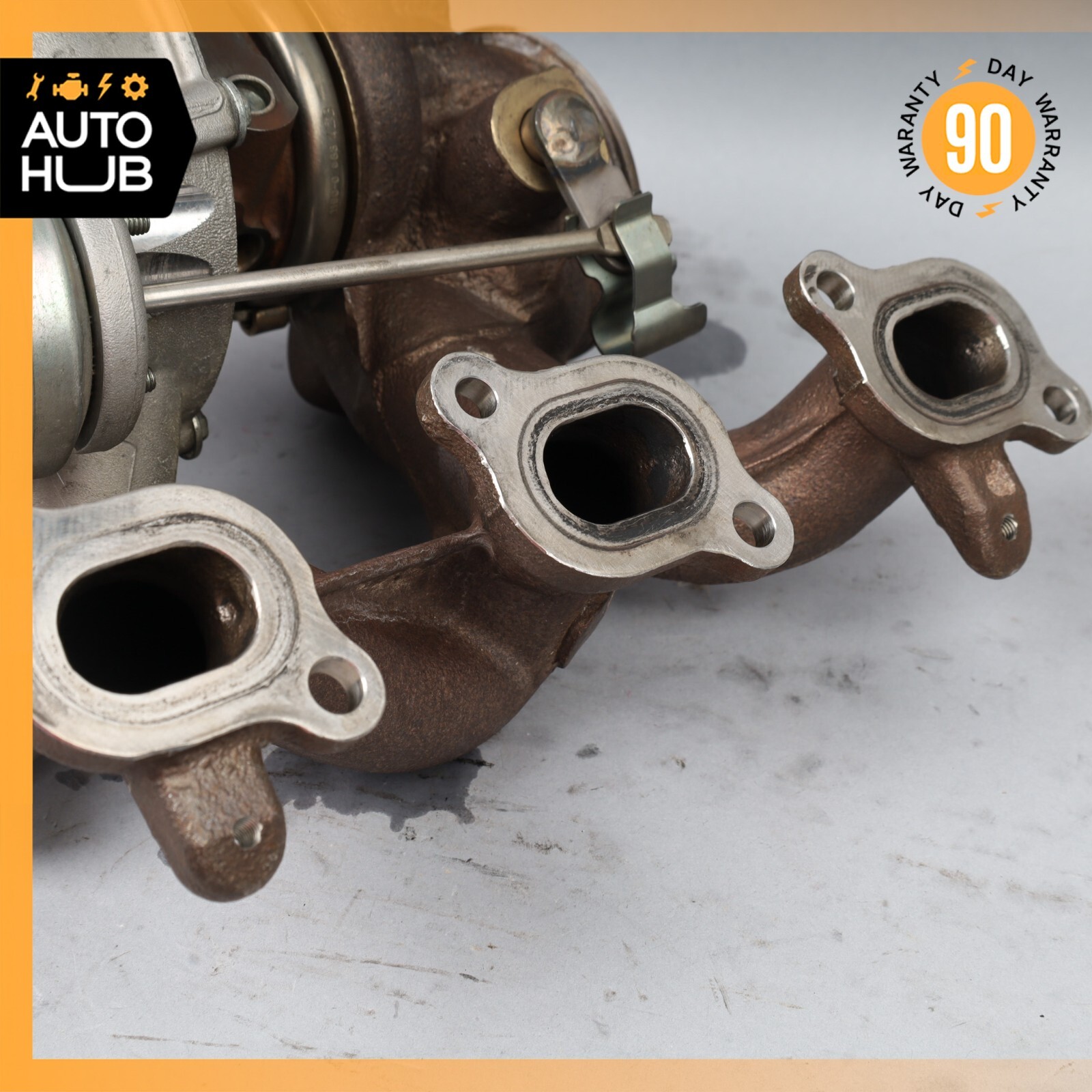 14-24 Maserati Quattroporte Levante Left Turbocharger Turbo Charger Manifold OEM