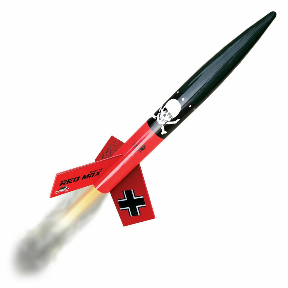 Estes Flying Model Rocket Kit Pro Der Big Red Max 9721 EST9721 Pro Series II  - Image 4 of 4
