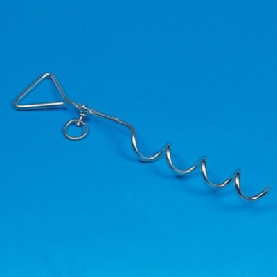 Paar Hunde Haltegurt Anker Kabel Leine Camping Spirale Boden Markise Hering Schwerlast