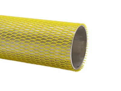 Tuyau d'alimentation Ø50 -130 mm filet de protection de surface 65 g/m longueur 50 m jaune - Photo 1/4