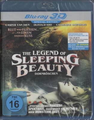 The Legend Of Sleeping Beauty Dornröschen 3D Blu Ray NEU Casper Van Dien