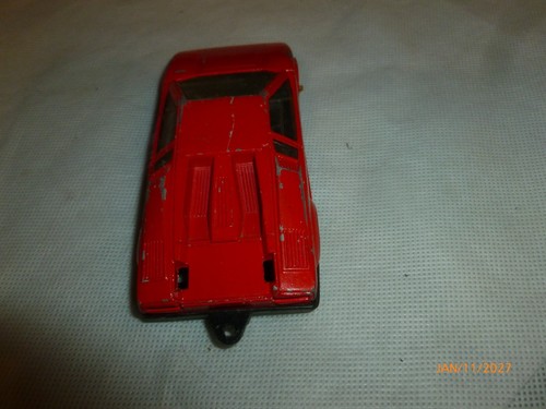 Vintage Tootsie Toy Lamborghini Countach (Red) Diecast - Picture 4 of 6