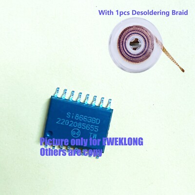5pcs* SI8663BD-B-ISR SI8663 Marking Code SI8663BD SOP16 IC Chips Component