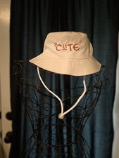 Kids Super CUTE Reversible embroidered bucket hat