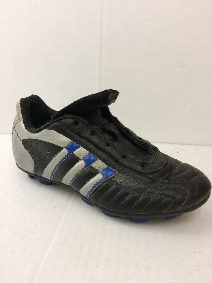 Adidas Boys 12 K Toddler TRX FG Hard Ground Black Soccer Cleat Black Blue  Silver | eBay