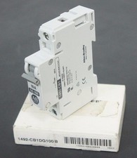 NIB ALLEN BRADLEY 1492-CB1DG100 CIRCUIT BREAKER 10 AMP, 1492CB1DG100, SER. B