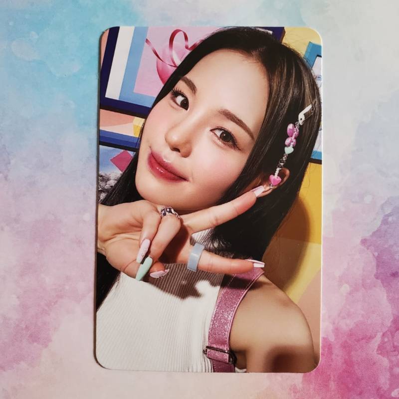 NiziU pressplay マユカ　sound waveトレカ NiziU Press Play Music Korea 1st Singl Sound wave POB Photo card