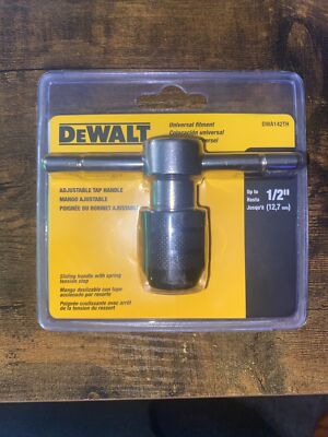 Dewalt Universal Fitment Adjustable Tap Handle 1/2'' DWA142TH  (4008) Brand New