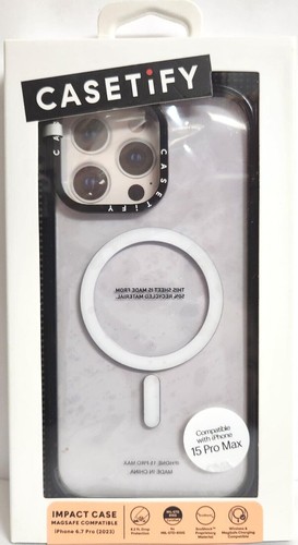 CASETiFY Impact Case w/Magsafe 4X Military Grade Drop Test for iPhone 15 Pro Max - Picture 20 of 33