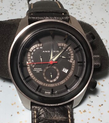 ANDROID AD443 SMOKE SAVANT RETROGRADE CHRONOGRAPH 100m SWISS