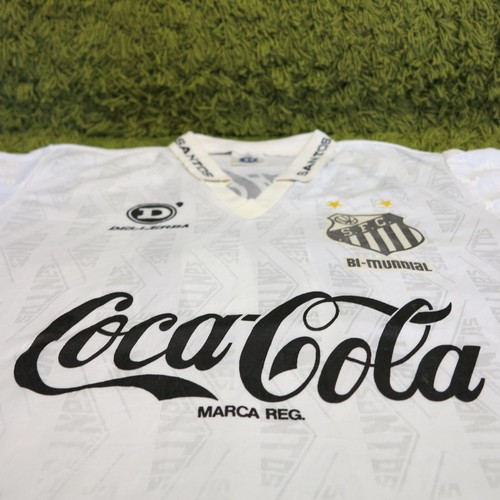 1993-1994 SANTOS HOME FOOTBALL SHIRT "10" (DARCI COICE DE MULA) L 8.5/10 RARE - Picture 9 of 18