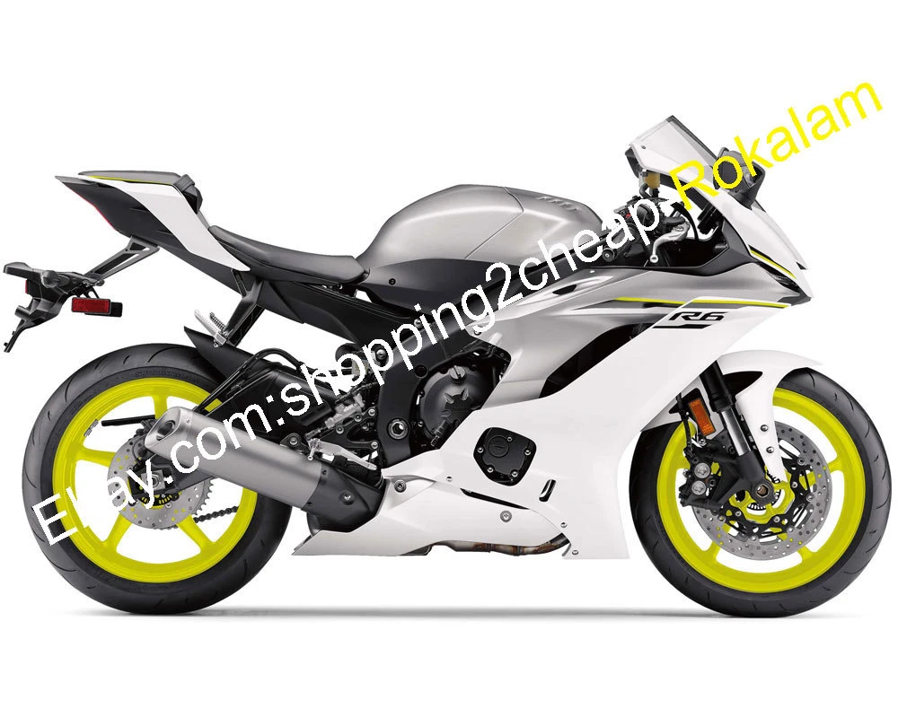 For Yamaha YZF600 R6 YZF R6 2017 2019 2020 Gray White Aftermarket