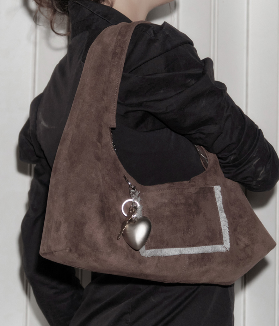 ★Hieta★ Tara Vintage Brown HIETA Tina / Suede Brown | Elegant Leather Shoulder Bag | eBay