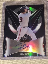 JOEY BART 2019 LEAF VALIANT Navy AUTOGRAPH #18/25 San Francisco GIANTS catcher