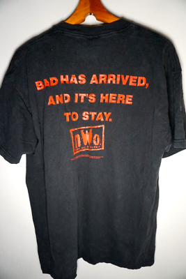 Vintage WWE WWF NWO New World Order T Shirt Tee XL 1998 WCW ECW