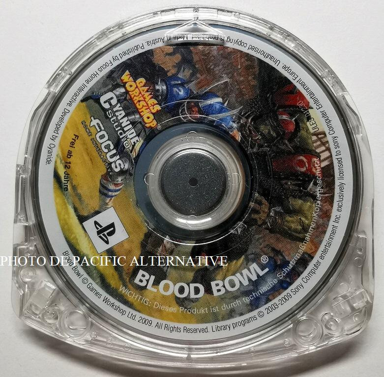 UMD jeu BLOOD BOWL pour sony PSP francais gestion football americain loose