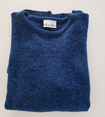 Vintage Susan Renee Sweater Womens Medium NEW Blue Marled Made In USA