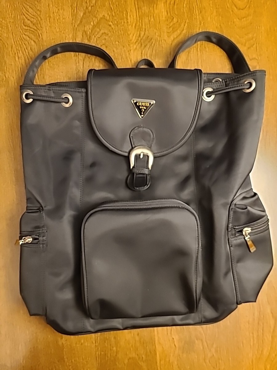 guess detailed mini backpack size Loungefly Cream & Red Floral Convertible & Crossbody Bag Faux leather (polyurethane) Guess USA Backpack Black Size