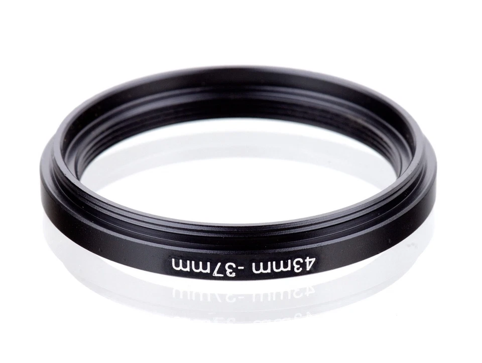 43-37mm Metal Step Down Ring Lens Adapter 43 Male to 37 Female Thread UK - STOCK - Image 2 of 3