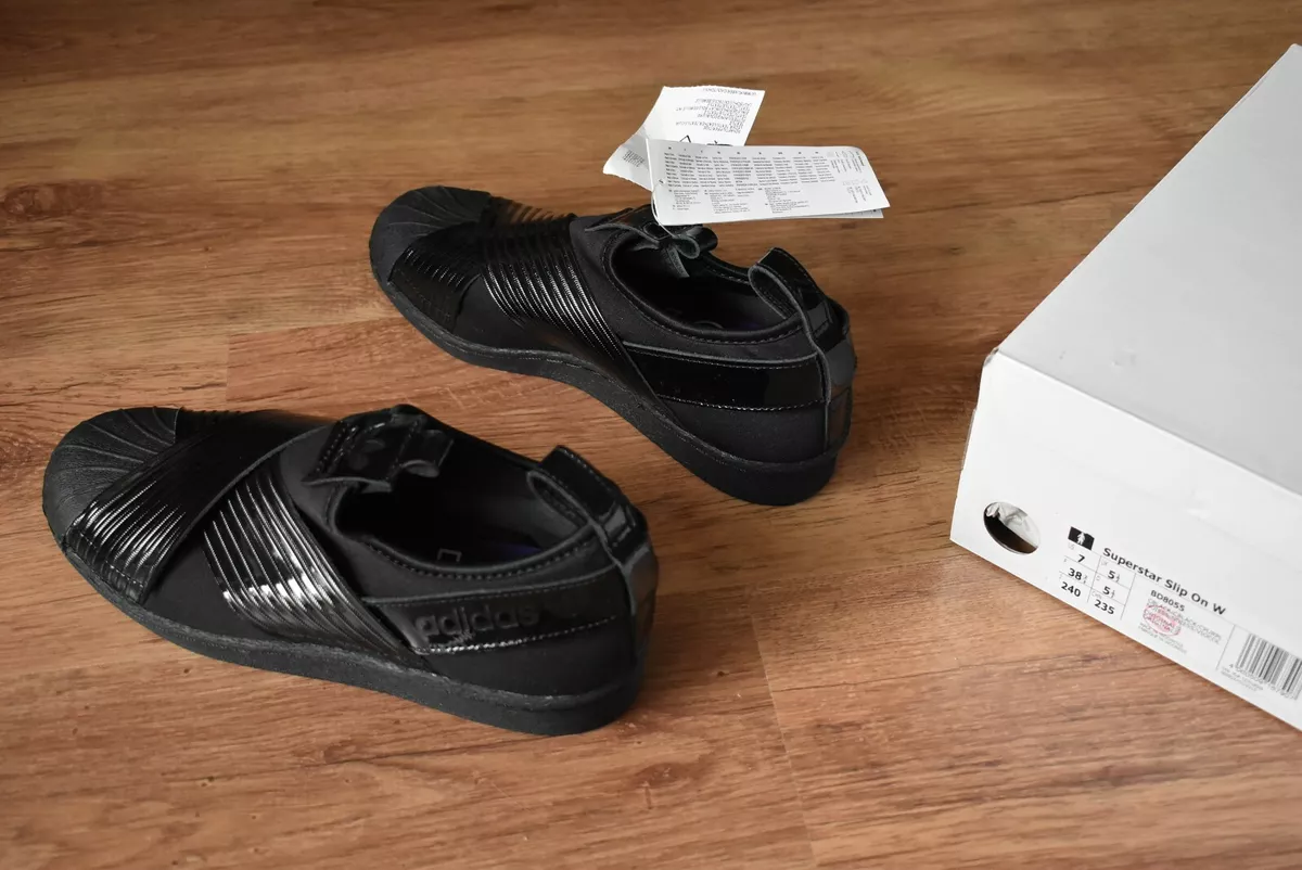 Adidas superstar shop slip on w