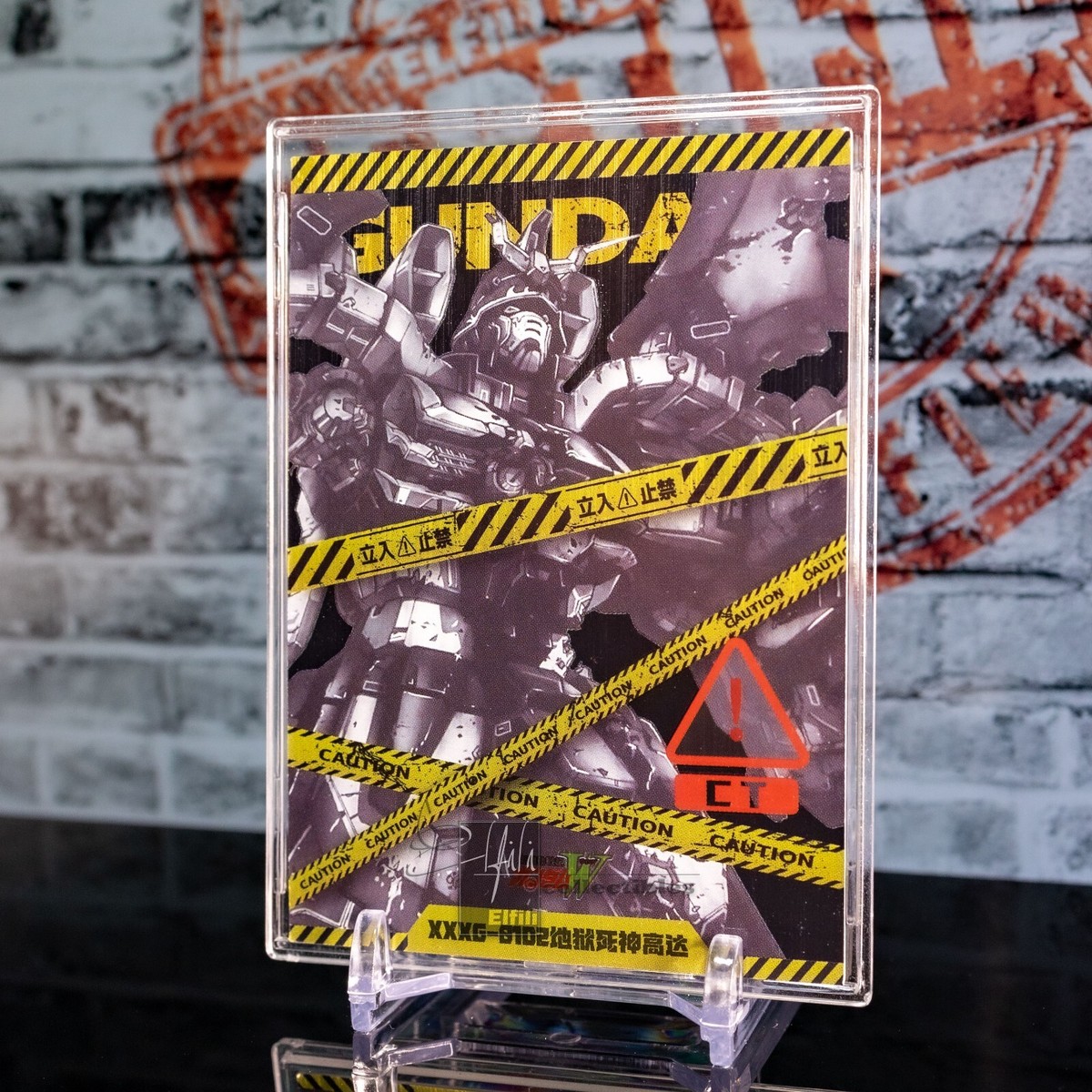 XXXG-01D2 Gundam Deathscythe Hell Premium Textured Card CCG CT-010
