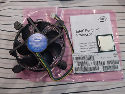6th Gen Intel Pentium G4400 CPU 3.30GHz 3MB LGA1151 Skylake Desktop SR2DC