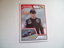 BRAD KESELOWSKI 2011 WHEELS ELEMENT CARD #18 NASCAR RACE CAR #12 MOBIL 1