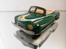 Vintage Car Cabriolet Made in Japan Tin Toy Tin Litho Tinplate Rare