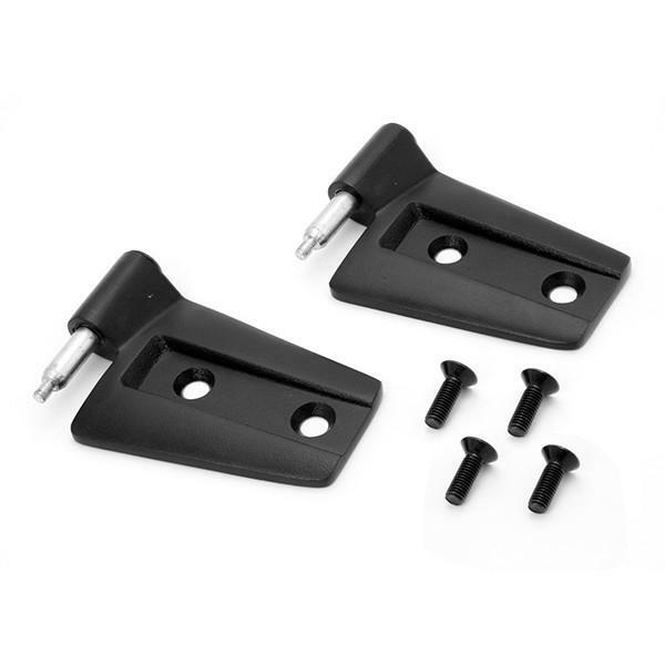 Kit charnières de porte anti-corrosion noir gauche pour votre Jeep Wrangler JK 07-18