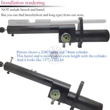 12g CO2 /Pump to PCP Regulated KIT HPA for Crosman /Pistol 1377 2240 1322 2250..