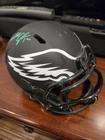 Eagles Randall Cunningham Signed Eclipse Speed Mini Helmet BAS Witnessed