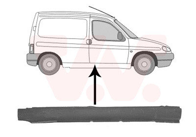 Seitenschweller Rechts FüR CitroëN Berlingo MF Berlingo/Berlingo First Kasten-image