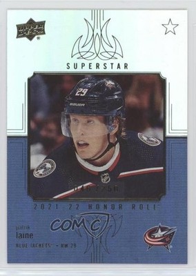 2021-22 Upper Deck Series 2 Honor Roll Rainbow 46/250 Patrik Laine #HR-80 b8c