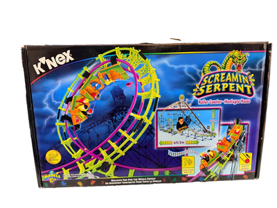 K'NEX 63153 Screamin' Serpent Roller Coaster for sale online | eBay
