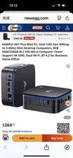 KAMRUI AK1PLUS Mini PC 12GB RAM 256GB SSD Intel N100 UHD Graphics-slightly used