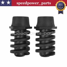 93-02 Camaro Firebird Front Hood Adjust Bumper Stops Plastic W Rubber Short Cap