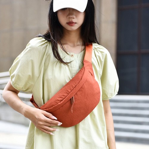 Nylon Sport Bumbag Lightweight Phone Bag Simple Crossbody Bag Sport - Picture 7 of 20
